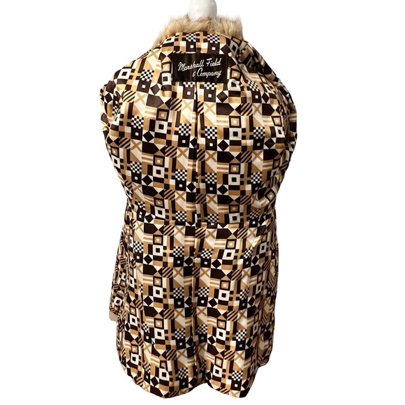 Rare Vintage 60s Pierre Cardin Boutique Crystal Raccoon Fur Jacket Coat Leather - Picture 7 of 10